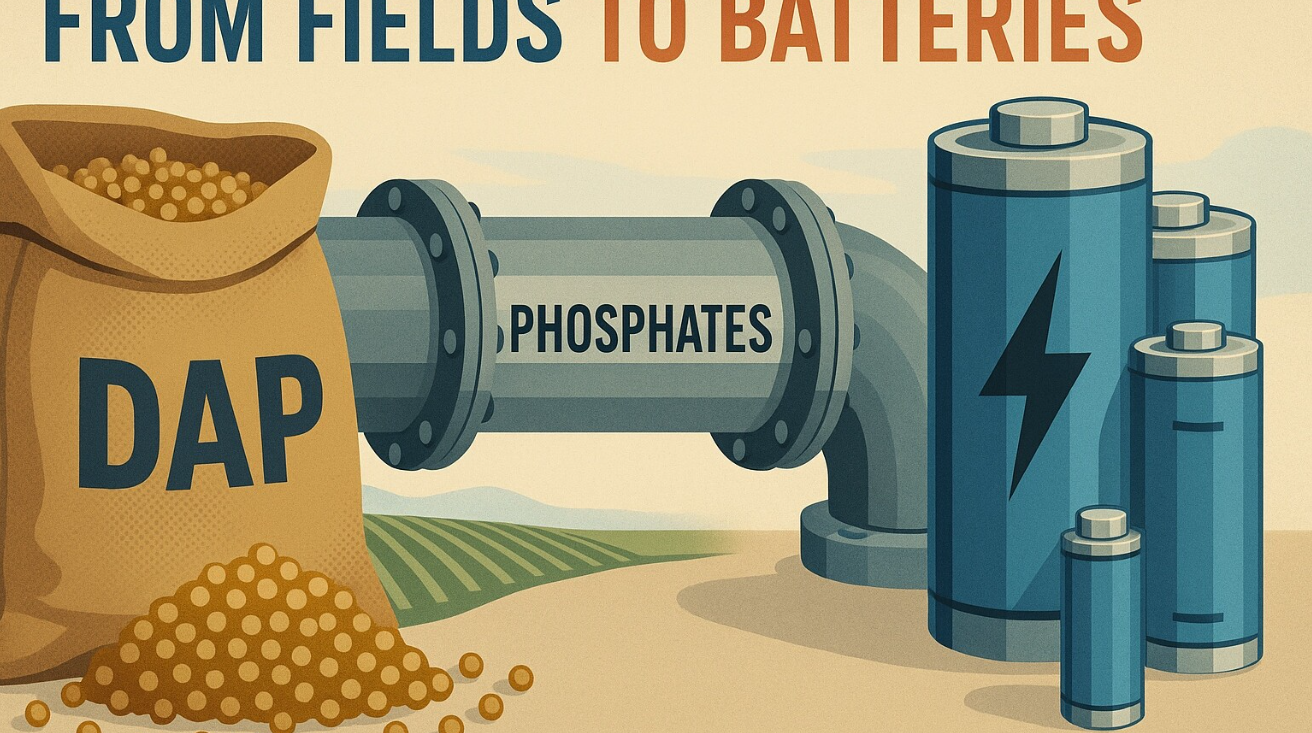 When EVs start competing with farmers — phosphates in the spotlight