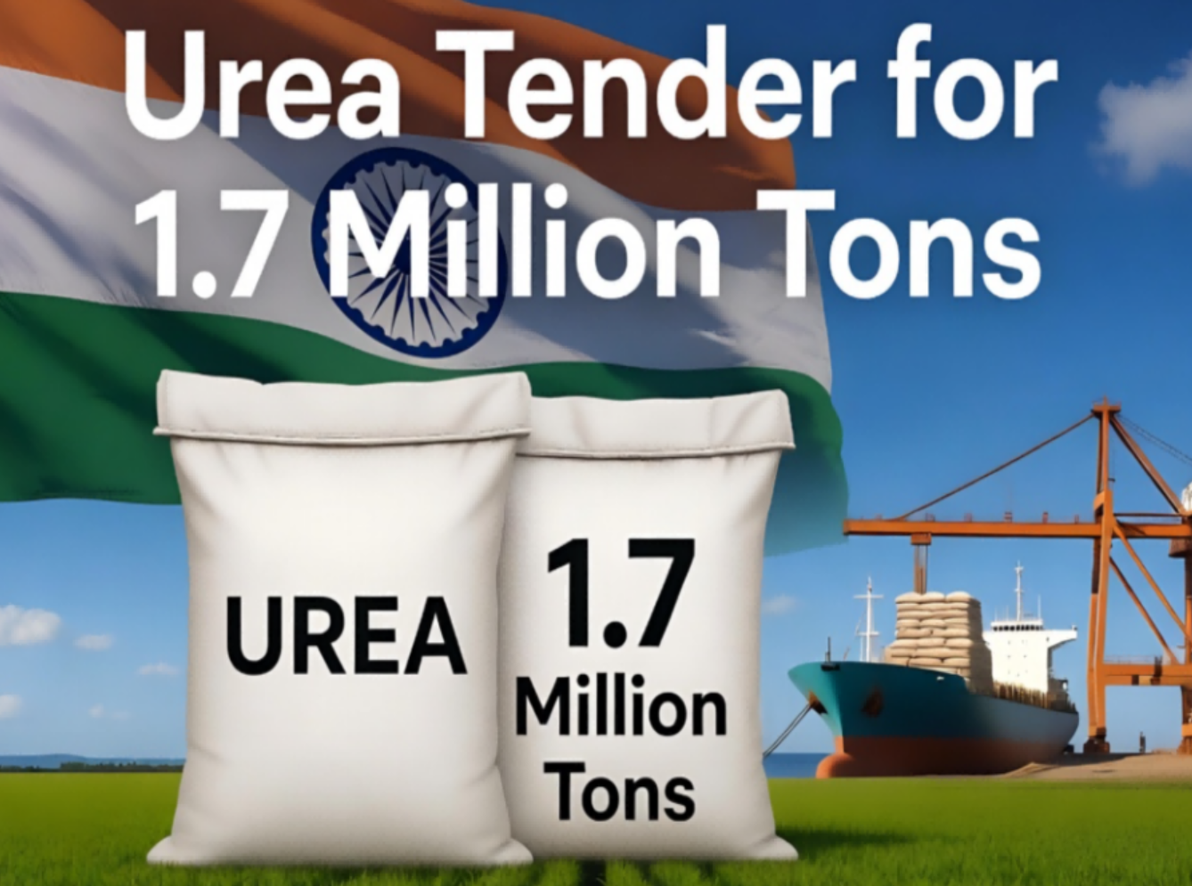 India Launches New Urea Procurement Tender for 1.7 Million Tons