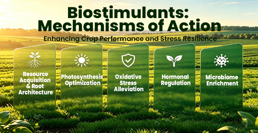 Biostimulants: Mechanisms of Action in Enhancing Crop Performance and Stress Resilience
